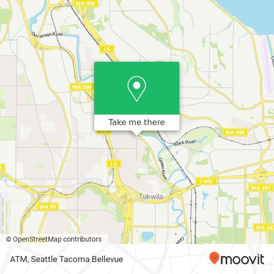 Mapa de ATM, 14057 Interurban Ave S