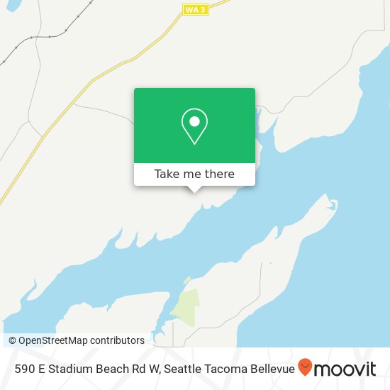 590 E Stadium Beach Rd W, Grapeview, WA 98546 map