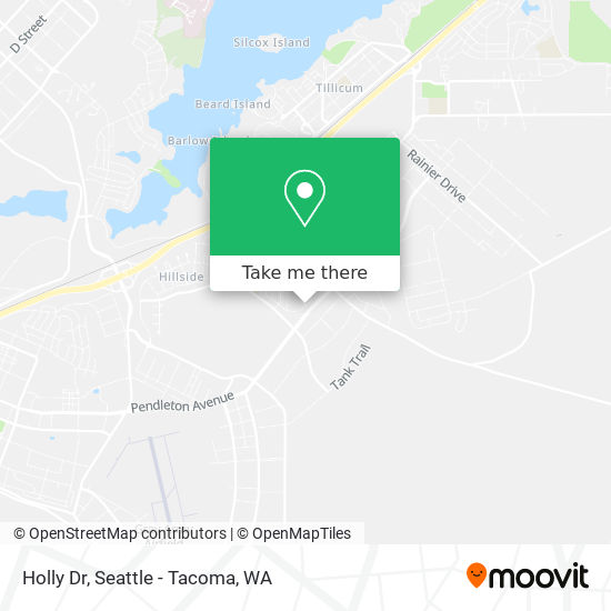 Holly Dr map