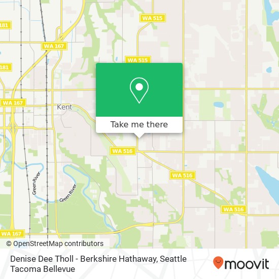 Mapa de Denise Dee Tholl - Berkshire Hathaway, 25230 104th Ave SE