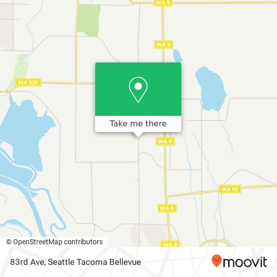 Mapa de 83rd Ave, Marysville, WA 98270