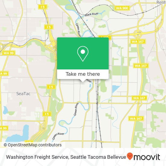 Washington Freight Service, 967 Industry Dr map