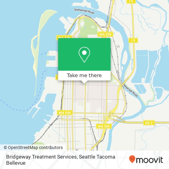 Bridgeway Treatment Services, 2013 19th St map