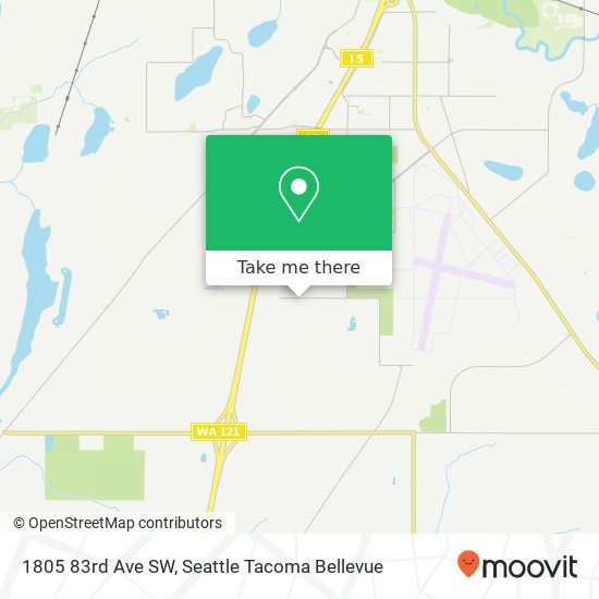 1805 83rd Ave SW, Olympia, WA 98512 map