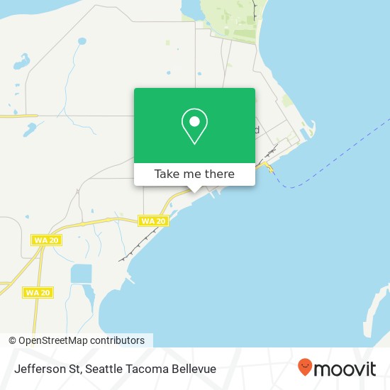 Mapa de Jefferson St, Port Townsend, WA 98368