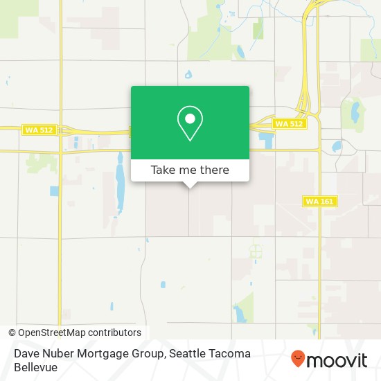 Dave Nuber Mortgage Group, 78th Ave E map