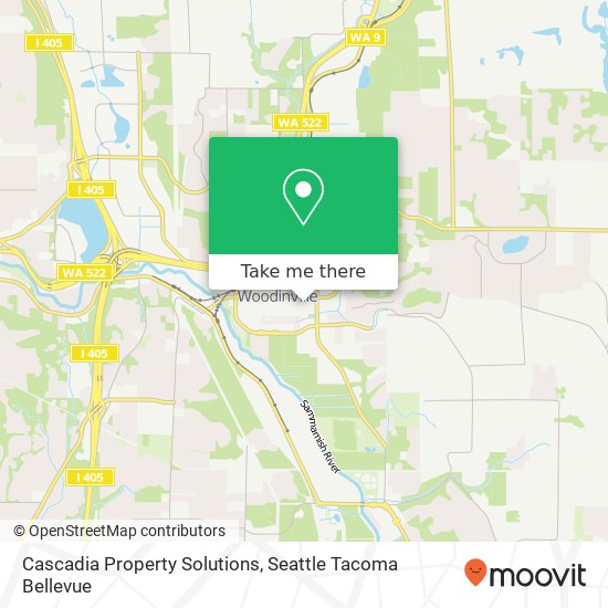 Cascadia Property Solutions, NE 175th St map