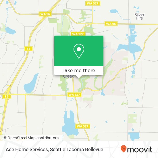 Ace Home Services, Mill Creek Blvd map