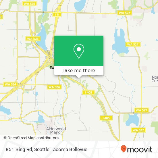 851 Bing Rd, Lynnwood, WA 98036 map