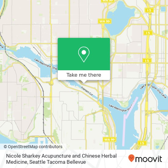 Mapa de Nicole Sharkey Acupuncture and Chinese Herbal Medicine, 3609 1st Ave NW