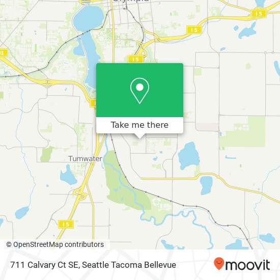 711 Calvary Ct SE, Tumwater, WA 98501 map