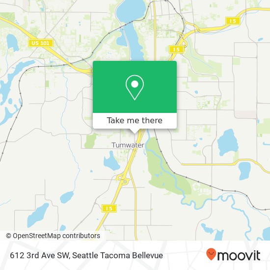 612 3rd Ave SW, Tumwater, WA 98512 map