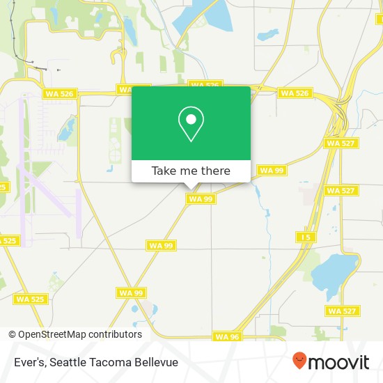 Ever's, 10110 Evergreen Way map