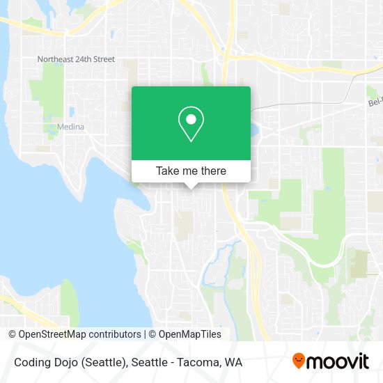 Coding Dojo (Seattle) map