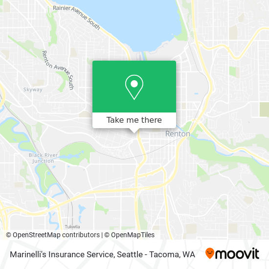 Marinelli's Insurance Service map