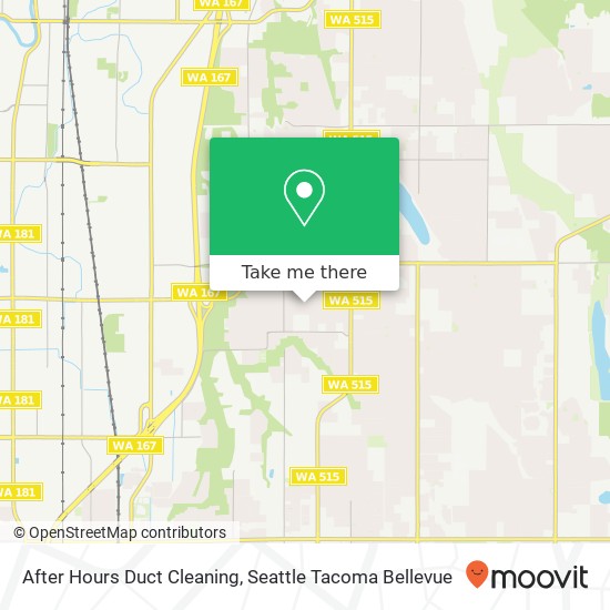 Mapa de After Hours Duct Cleaning, 21229 103rd Ct SE