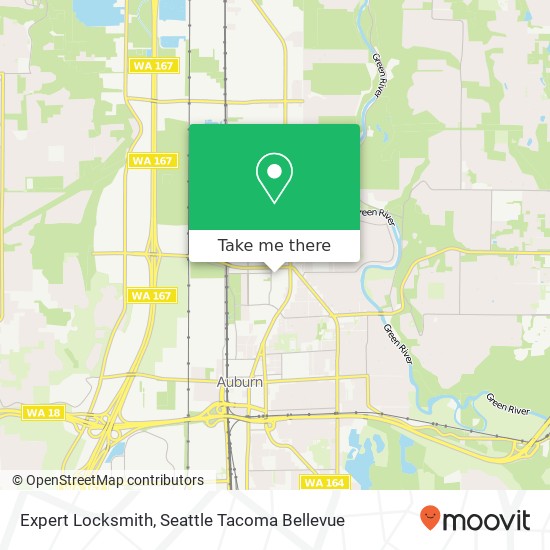 Mapa de Expert Locksmith, 502 15th St NE