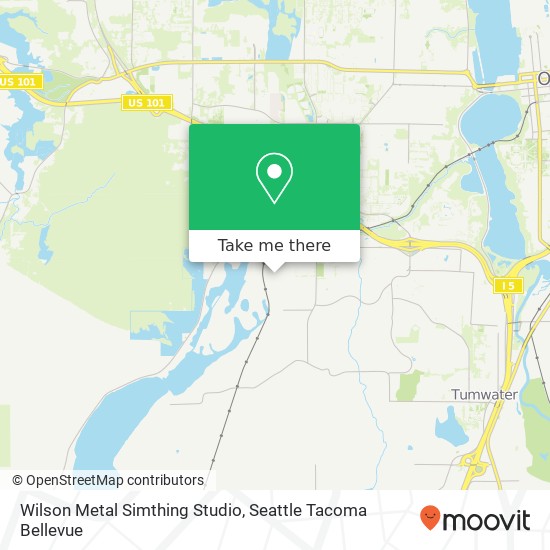 Mapa de Wilson Metal Simthing Studio, 3008 29th Ave SW