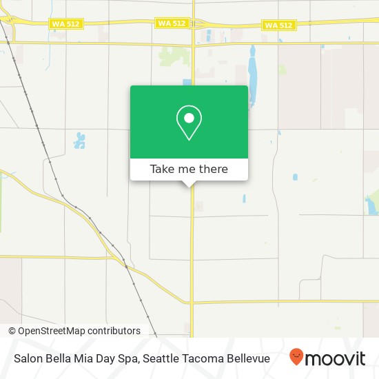 Salon Bella Mia Day Spa map