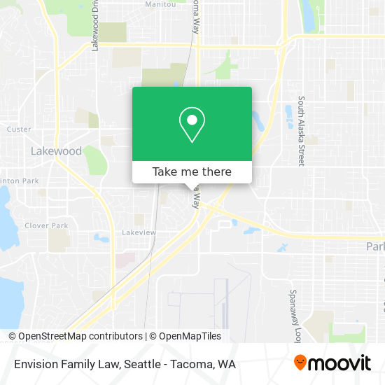 Envision Family Law map