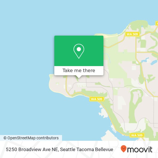 5250 Broadview Ave NE, Tacoma, WA 98422 map