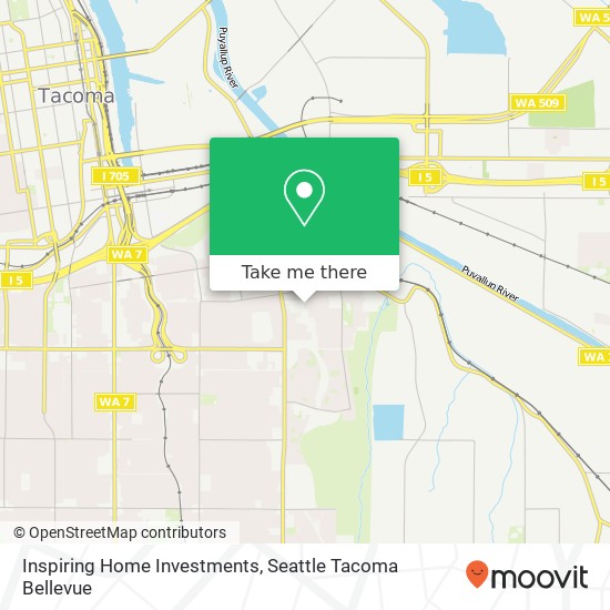 Mapa de Inspiring Home Investments, 3574 E R St