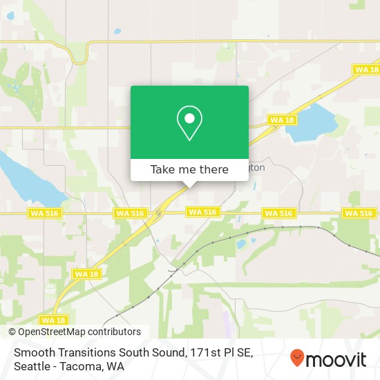 Smooth Transitions South Sound, 171st Pl SE map