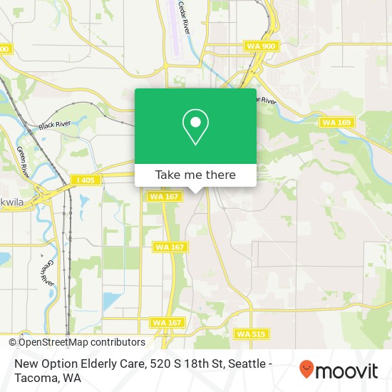 New Option Elderly Care, 520 S 18th St map