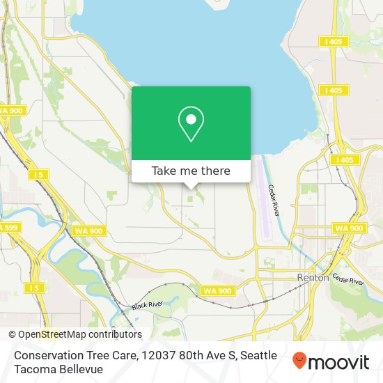 Conservation Tree Care, 12037 80th Ave S map