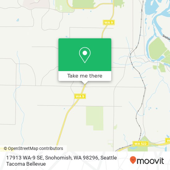 17913 WA-9 SE, Snohomish, WA 98296 map