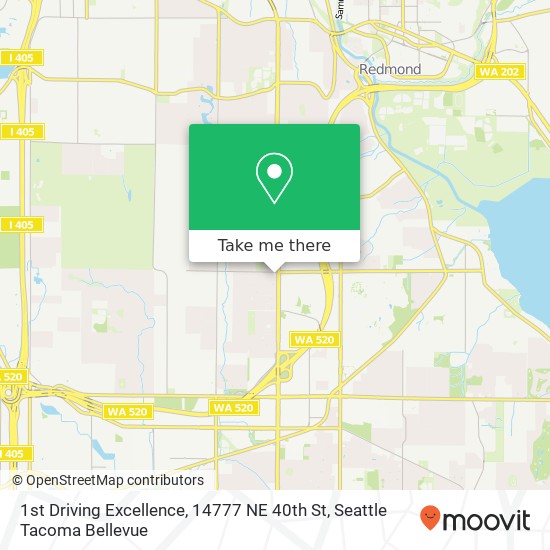 1st Driving Excellence, 14777 NE 40th St map