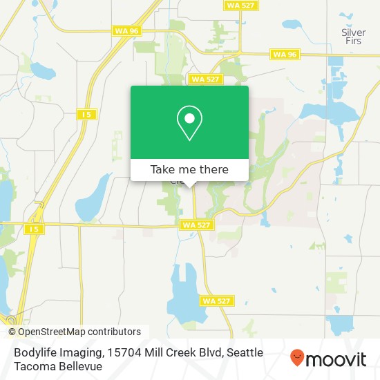 Bodylife Imaging, 15704 Mill Creek Blvd map
