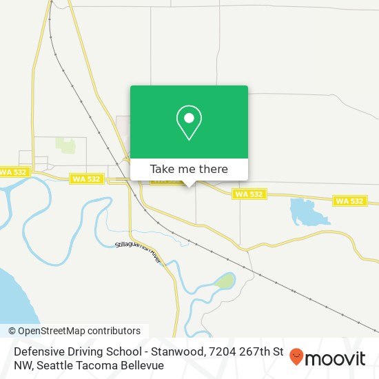 Defensive Driving School - Stanwood, 7204 267th St NW map