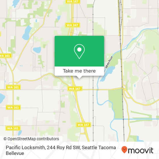 Pacific Locksmith, 244 Roy Rd SW map