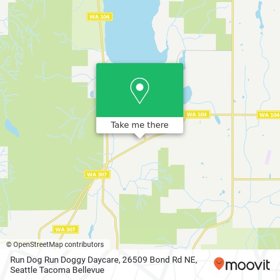 Run Dog Run Doggy Daycare, 26509 Bond Rd NE map