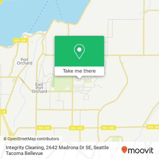 Integrity Cleaning, 2642 Madrona Dr SE map