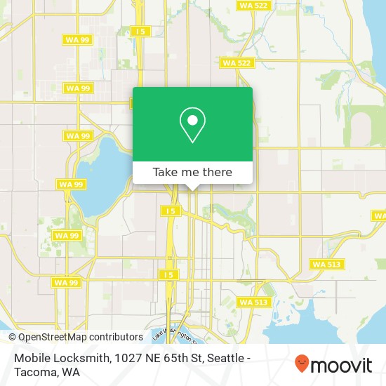 Mobile Locksmith, 1027 NE 65th St map