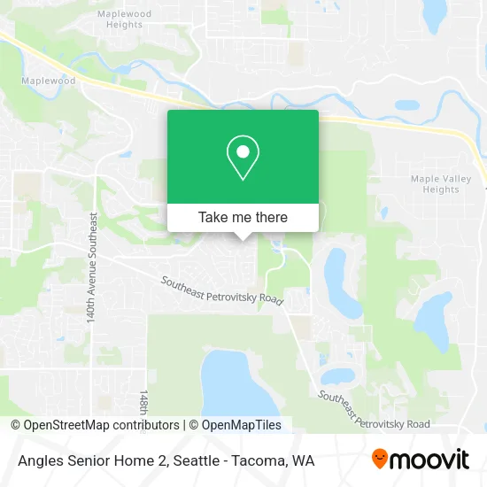 Mapa de Angles Senior Home 2