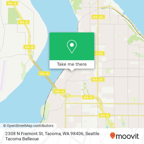 2308 N Fremont St, Tacoma, WA 98406 map