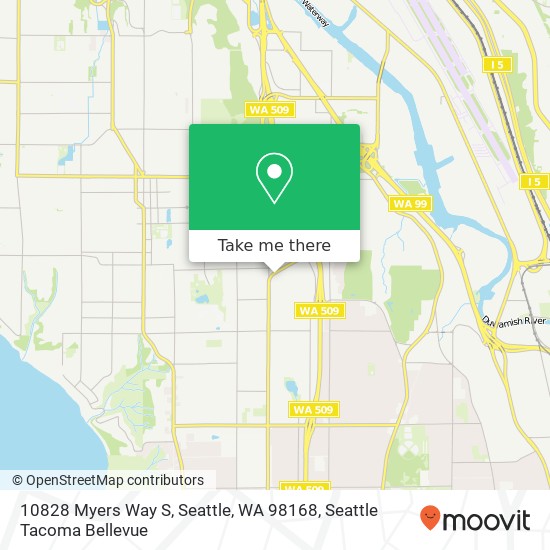 10828 Myers Way S, Seattle, WA 98168 map