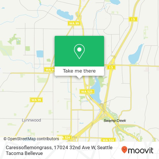 Mapa de Caressoflemongrass, 17024 32nd Ave W