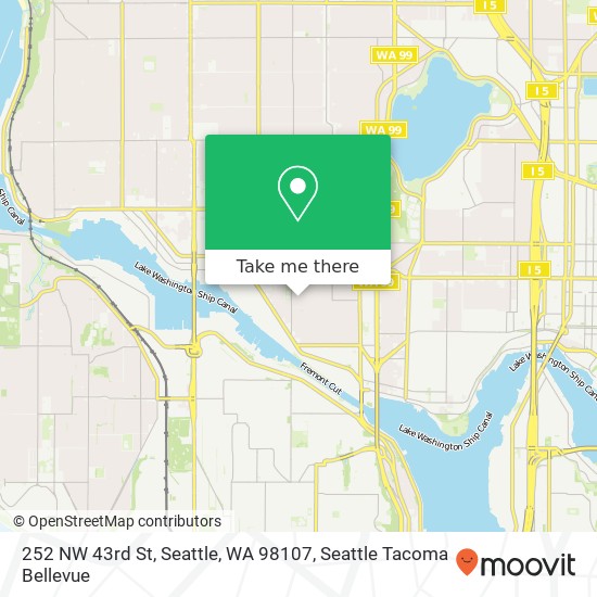 252 NW 43rd St, Seattle, WA 98107 map