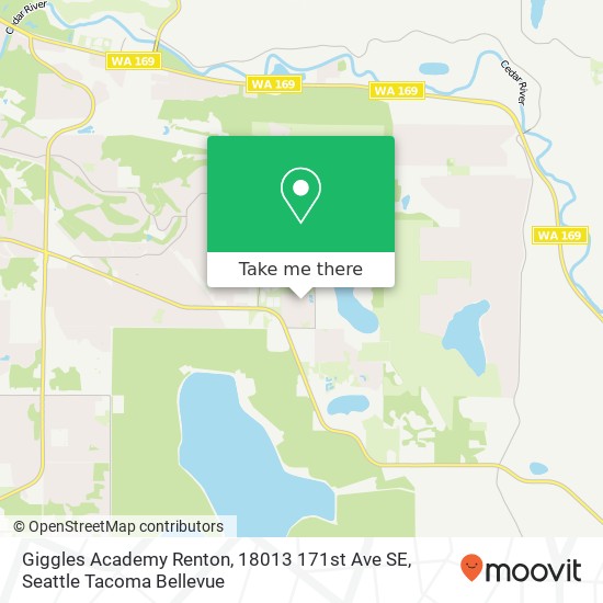 Giggles Academy Renton, 18013 171st Ave SE map