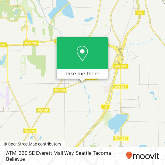 Mapa de ATM, 220 SE Everett Mall Way