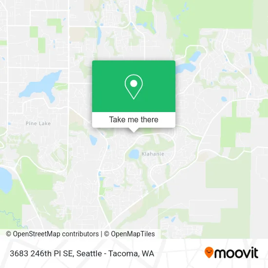 3683 246th Pl SE map