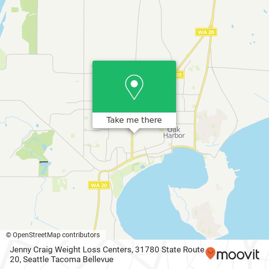 Jenny Craig Weight Loss Centers, 31780 State Route 20 map