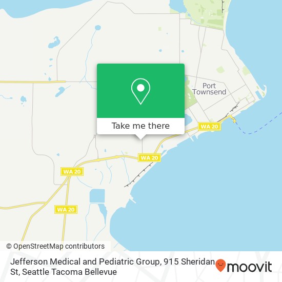Jefferson Medical and Pediatric Group, 915 Sheridan St map