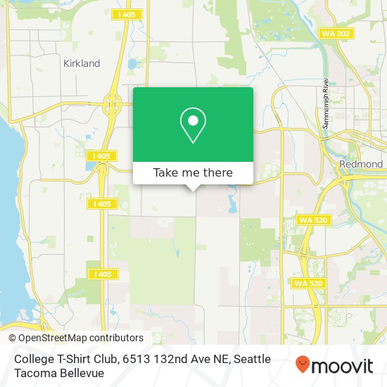 College T-Shirt Club, 6513 132nd Ave NE map