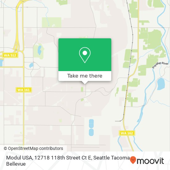 Modul USA, 12718 118th Street Ct E map