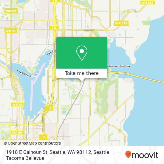 1918 E Calhoun St, Seattle, WA 98112 map